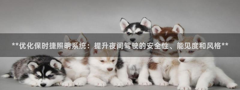**优化保时捷照明系统：提升夜间驾驶的安全性、能见度和风格**