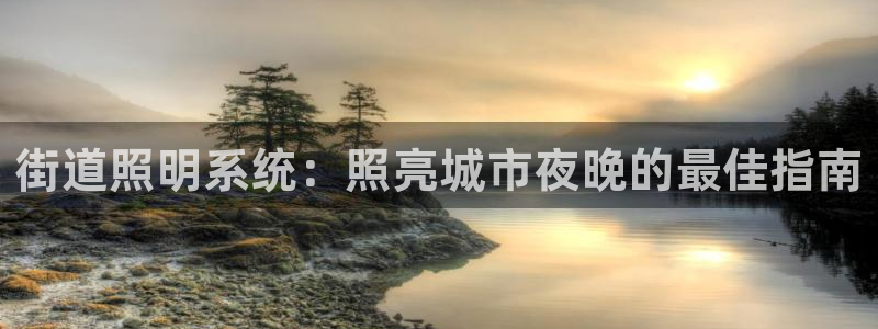 街道照明系统:照亮城市夜晚的最佳指南
