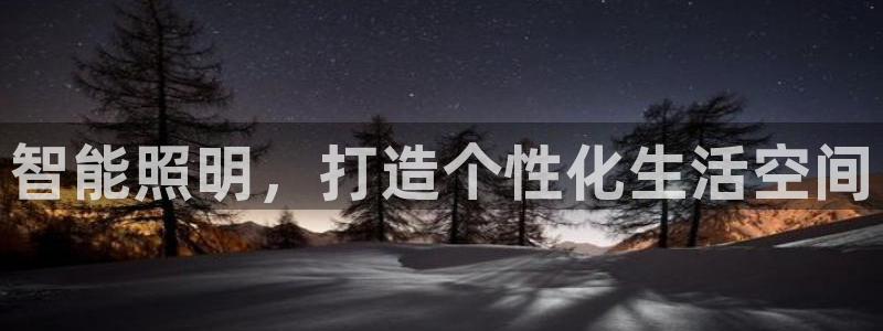 智能照明，打造个性化生活空间