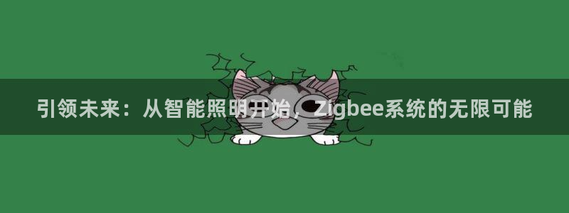 引领未来:从智能照明开始,Zigbee系统的无限可能